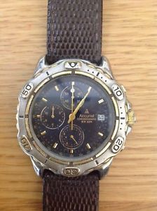 【送料無料】accurist mens chonograph watch water resistant 50 m｜hokushin 18,485円