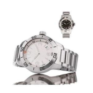 【送料無料】orologio da polso regolo mod r25613b quadrante bianco cinturino acciaio｜hokushin