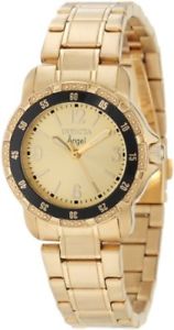 【送料無料】invicta womens angel collection 18k goldplated stainless steel watch 0550｜hokushin 18,735円