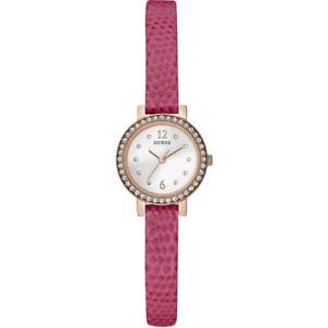 【送料無料】orologio donna guess sweetheart w0735l5 ros pelle fucsia slim swarovski 18,446円