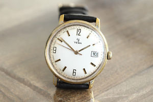 【送料無料】montre mcanique ancienne yema a9