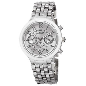 【送料無料】womens august steiner as8039wt quartz multifunction silver tone bracelet watch｜hokushin 18,735円