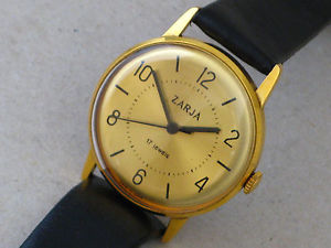 【送料無料】russia zarja vintage top zustand uhr watch hau handaufzug wrist watch reloj
