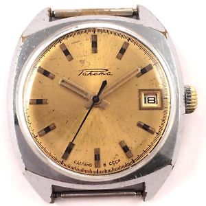【送料無料】vintage soviet raketa windup watch ussr 1980s,*us seller* 1196