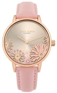 【送料無料】daisy dixon laura damenuhr dd087crg analog leder rosa