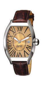 【送料無料】esprit damenuhr hestia pure brown el900362002 analog leder braun｜hokushin