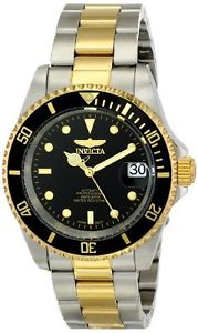 【送料無料】invicta mens pro diver automatic 200m two toned stainless steel watch 8927ob