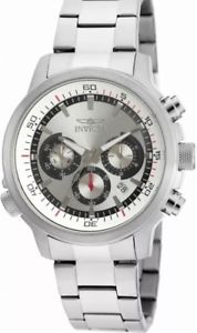 【送料無料】invicta specialty 19239 mens round analog chronograph date silver tone watch｜hokushin 19,225円