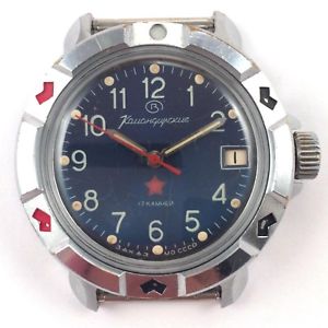 【送料無料】soviet vostok komandirskie windup watch mo ussr *us seller* 1267