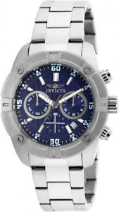 【送料無料】invicta mens specialty quartz chrono 100m stainless steel watch 21467|hokushin