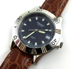 【送料無料】orologio philip watch aq 900 8251370535 acciaio quarzo swiss made reloj montre｜hokushin 18,886円