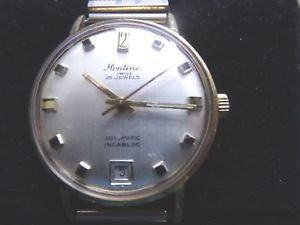 【送料無料】vintage 1960s mens montine 25j automatic date wrist watch working, swiss made|hokushin