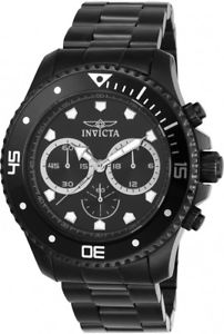 【送料無料】invicta mens pro diver quartz chronograph 100m stainless steel watch 21792|hokushin