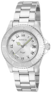 【送料無料】invicta womens angel analog quartz date 200m stainless steel watch 14320｜hokushin