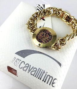 【送料無料】orologio just cavalli tigri cinesi watch lady bracciale laminato oro nuovo｜hokushin 19,156円