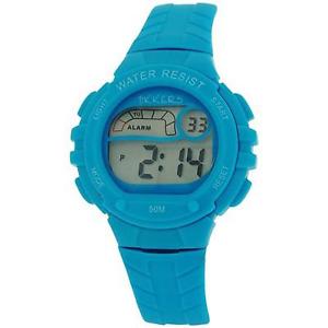 【貨物輸送無料】reflex tikkers childrens digital alarm stop watch blue rubber strap rtk0002 男女兼用腕時計-腕時計