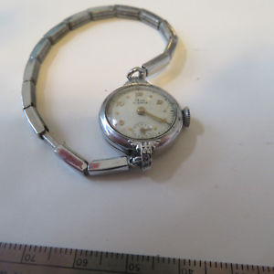 【送料無料】wrist watch womens elco 17 jewels swiss not running broken spring stay bright｜hokushin