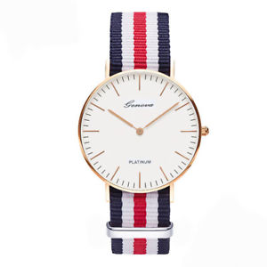 【貨物輸送無料】classic nylon strap watches men women casual quartz watch fashion ladies watc 腕時計-男女兼用腕時計