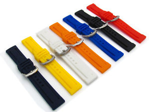 【送料無料】replacement jelly silicone watch strap lots of sizes amp; colours c040|hokushin