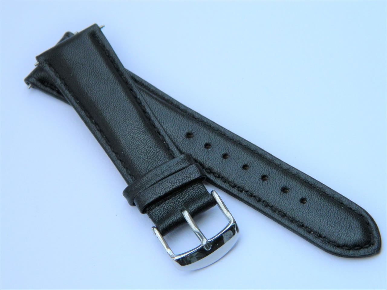 classic styling smooth semimatt genuine calf leather padded watch strap classic styling smooth semimatt genuine calf leather padded watch strap
