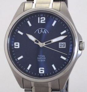 【送料無料】ula volltitansaphirglas herrenuhr neu 10 atm wr uvp 79,90 eur|hokushin