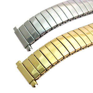 【貨物輸送無料】replacement expanding watch bracelet stainless steel ladies size 10粍15粍 c078 腕時計-男女兼用腕時計
