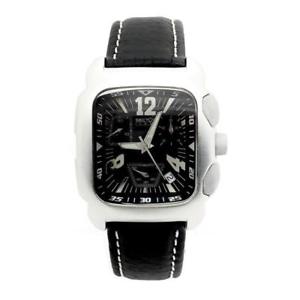 【送料無料】orologio sector uomo 3251965025 alluminio pelle nero vintage 50 60 originale｜hokushin