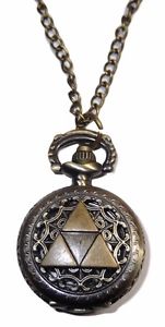 【貨物輸送無料】zelda tri force crest pendant watch on 30 chain 男女兼用腕時計-腕時計
