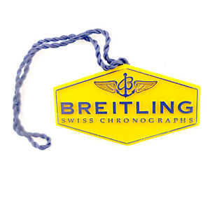 【貨物輸送無料】breitling authentic yellow watch hang tag インチ great condition 腕時計-男女兼用腕時計
