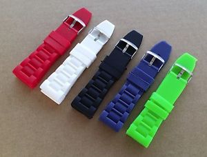 【貨物輸送無料】22粍 and 26粍 silicone rubber diver sport watch strap 男女兼用腕時計-腕時計