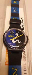 【送料無料】orologio inter football sport watch parmalat enduro vintage anni 90 collezione｜hokushin
