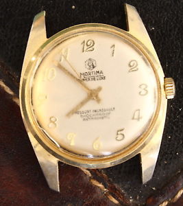 【貨物輸送無料】montre mcanique ancienne mortima , cattin 66    f1106 男女兼用腕時計-腕時計