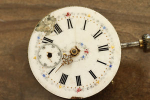 【貨物輸送無料】mouvement montre mcanique gousset,  balancier ok poche 40,5 粍  e5109 腕時計-男女兼用腕時計