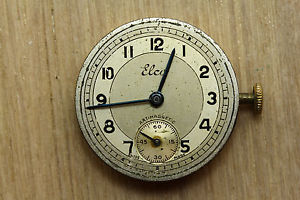 【貨物輸送無料】mouvement de montre mcanique ancien 15 rubis elco 23,6 粍    3812 男女兼用腕時計-腕時計