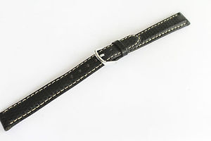 【送料無料】bracelet montre cuir faon lzard vritable yema 12 mm d1012｜hokushin