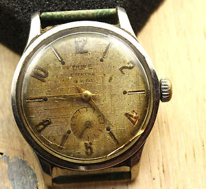 【貨物輸送無料】montre mcanique duke , boitier acier   f4015 腕時計-男女兼用腕時計