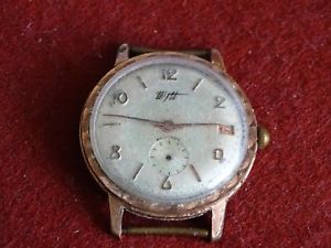 【貨物輸送無料】vintage montre mcanique witt 17 jewels pour pices 男女兼用腕時計-腕時計