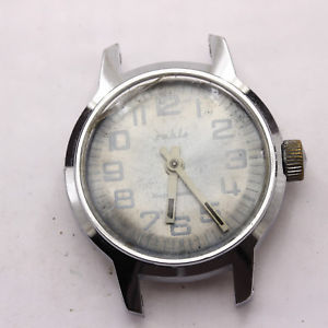 【貨物輸送無料】montre mcanique ancienne ruhla  calibre 4877    f2014 腕時計-男女兼用腕時計