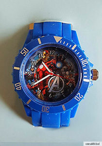 【送料無料】marvel avengers analoge kinderuhr  motiv iron man  trend watch  neu