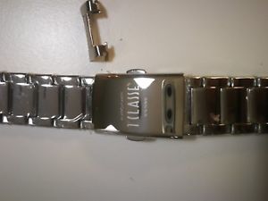 【貨物輸送無料】cinturino originale prima classe alviero martini acciaio misura 17粍 腕時計-男女兼用腕時計