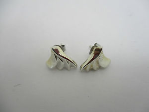 【送料無料】boucles doreilles en argent brillant massif tres elegantes a decor de palmettes｜hokushin 12,565円