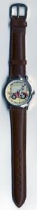 【貨物輸送無料】horlogerie droopy montre, tex avery droopy bracelet cuir 男女兼用腕時計-腕時計