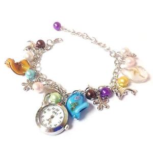 【送料無料】pretty beaded bracelet watch gift boxed guaranteed free uk pamp;pcg0071｜hokushin