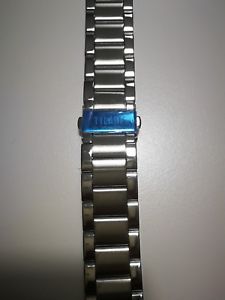 【貨物輸送無料】cinturino originale prima classe alviero martini acciaio misura 24粍 腕時計-男女兼用腕時計