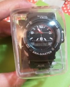 【貨物輸送無料】orologio 地方検事 polso sportstime by bulova anamaster digitale analogico 腕時計-男女兼用腕時計