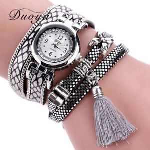 【送料無料】duoya fashion watch women classic bracelet silver original design tassel pen｜hokushin