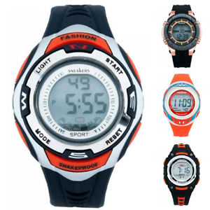 【送料無料】orologio uomo sneakers digitale datario sportivo multifunzione cronometro wr dd|hokushin