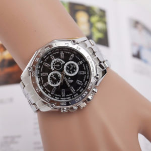 【貨物輸送無料】analogico orlando classico orologio uomo brand quartz acciaio inox 地方検事 polso dm 腕時計-男女兼用腕時計