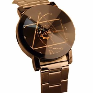【貨物輸送無料】orologio 地方検事 polso al quarzo acciaio inox * moda lusso * bianco nero * uomo donna 腕時計-男女兼用腕時計