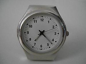 【貨物輸送無料】orologio uomo 地方検事 polso movimento quarzo quadrante bianco cinturino pelle nero 腕時計-男女兼用腕時計